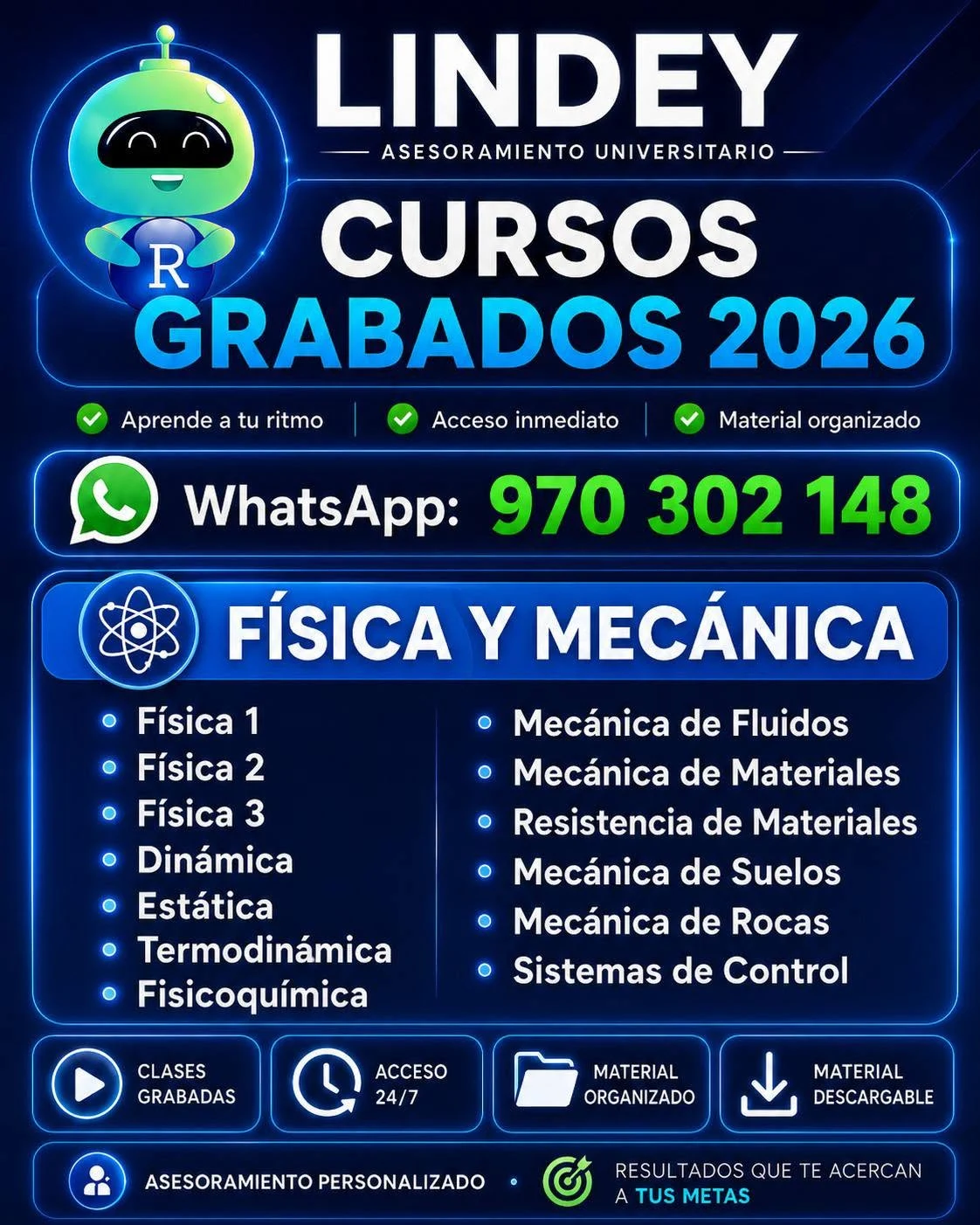 Cursos grabados: Física y mecánica